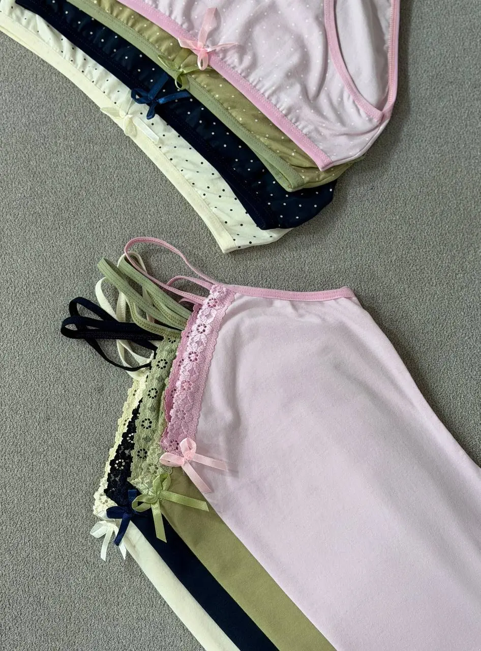 ست تاپ و شورتک زنانه آیسو شیده